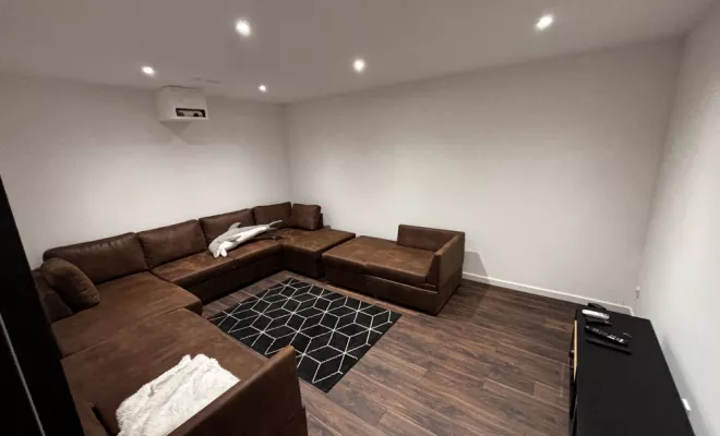 Aménagement total de salle de cinéma de maison individuelle à Conca , Porto-Vecchio, SOS Multiservices